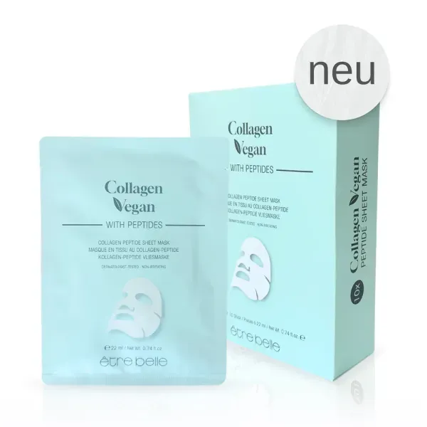Collagen Vegan Peptide Vliesmasken-Set